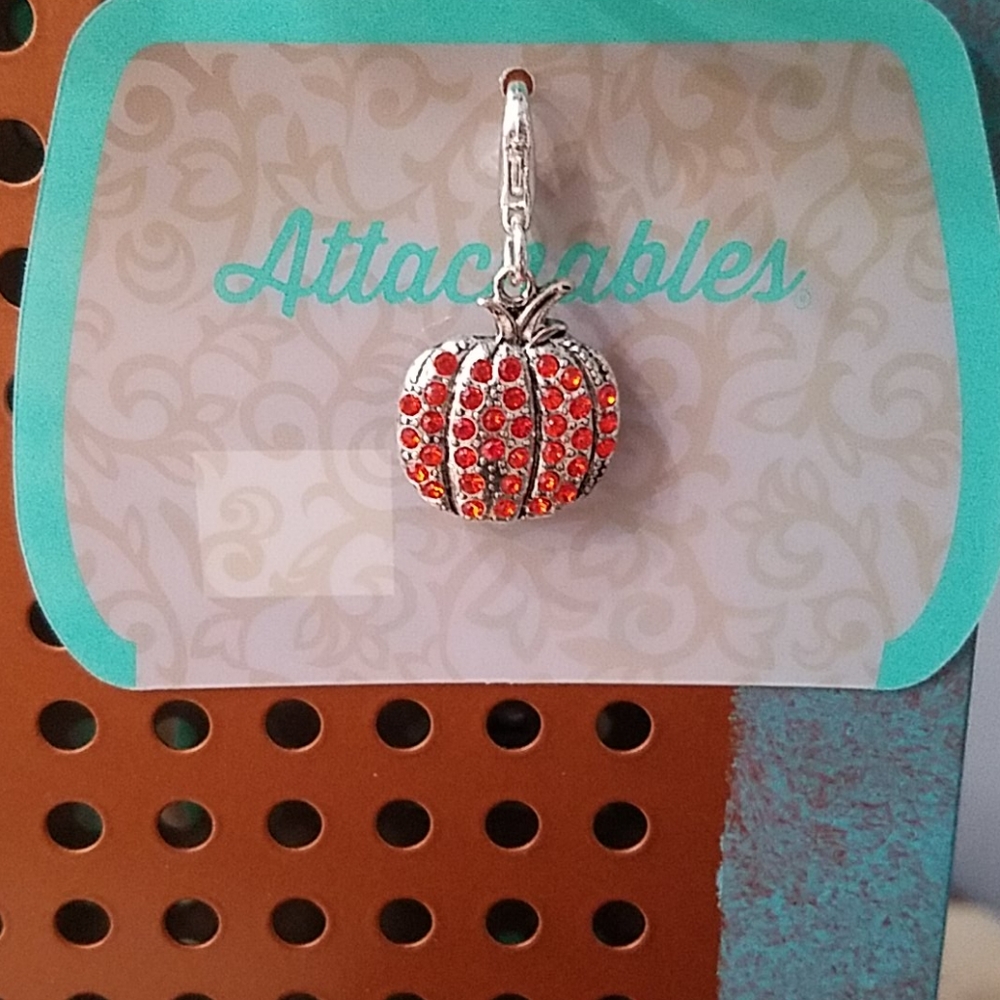 Pumpkin purse charm